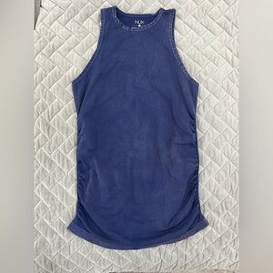 NWOT NUX Women's Blue Sleeveless Top Size L